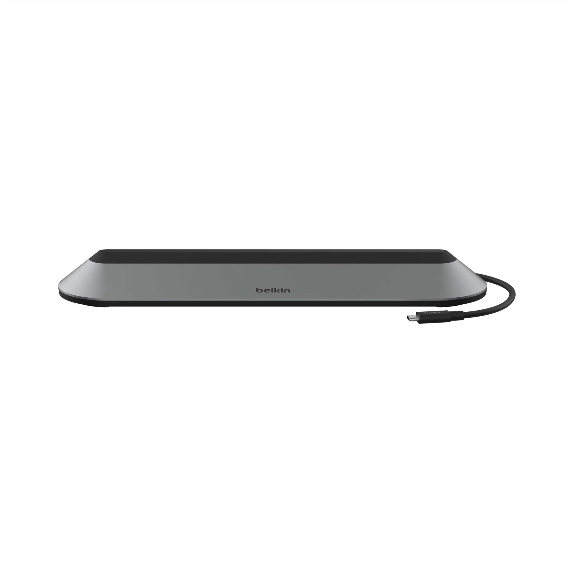 Belkin Connect 11-in-1 Universal USB-C Pro Dock w/ 3-Monitor Support, Silicon Motion Technology - Works with Mac, Windows, and Chromebook - 100W PD w/ 10Gbps Transfer Speeds & 2.5Gbps Ethernet - Grey