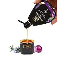 Onion Hair Oil with Auto cut-off Heater to Warm the Hair Oil has Onion seeds,Tea Tree oil,Methi,Amla for HairFall Control,Healthy Scalp & Roots No LLPs, Zero Parabens & Silicone free - 110ml