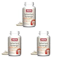 Selenium Synergy - 60 Capsules - Promotes Antioxidant Protection Against Free Radicals - Supplement Supports Immune Health - Up to 60 Servings (Pack of 3)