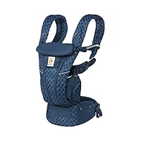 Ergobaby All Carry Positions Breathable Mesh Baby Carrier with Enhanced Lumbar Support & Airflow (7-45 Lb), Omni Breeze, Reach for The Stars