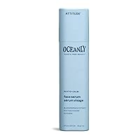 ATTITUDE Oceanly Face Serum Stick, EWG Verified, Plastic-free, Plant and Mineral-Based Ingredients, Vegan and Cruelty-free Beauty Products, PHYTO CALM, Unscented, 1 Ounce