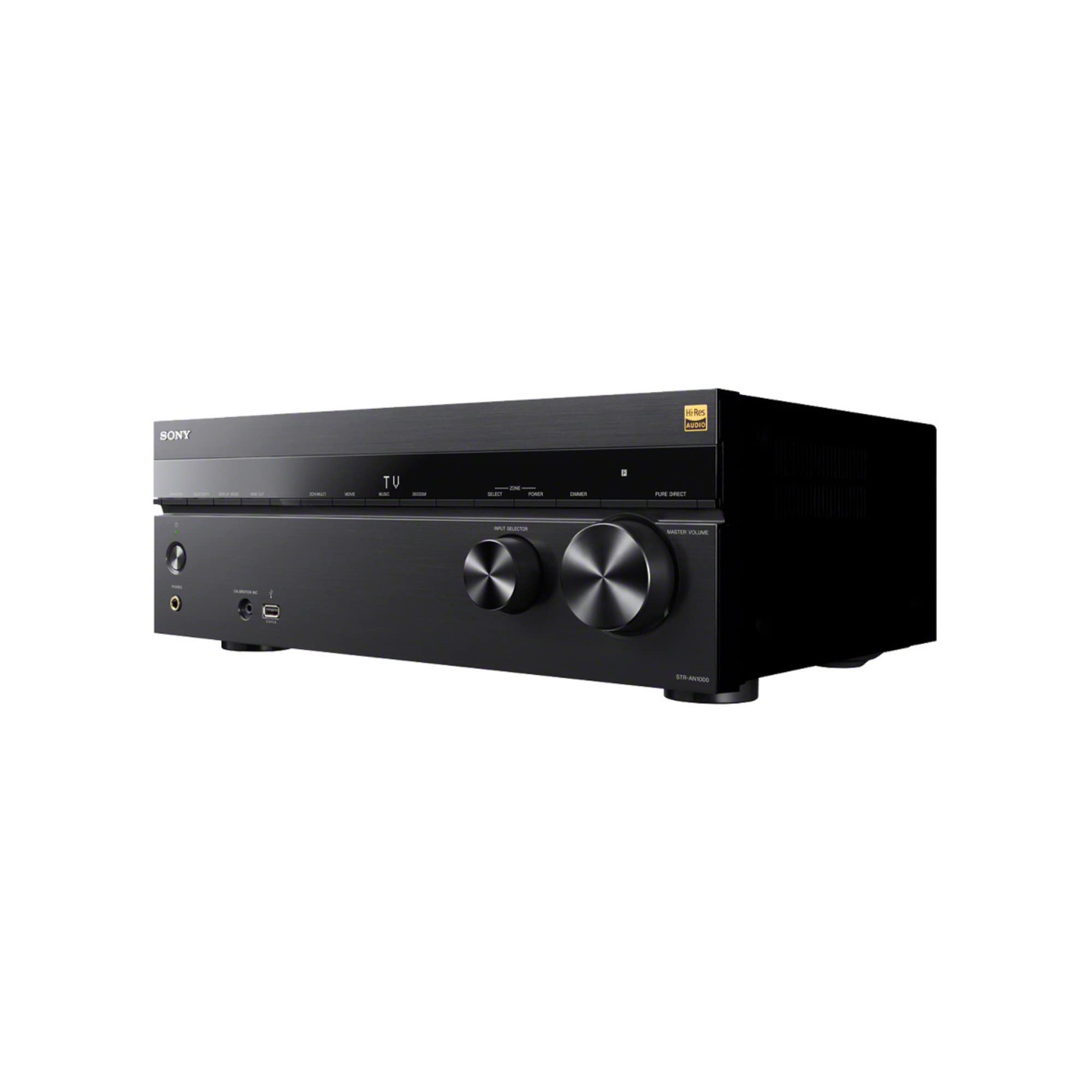 Sony STR-AN1000 7.2 Channel 8K AV Receiver with Dolby Atmos, DTS:X with Complete SONY 8 Speaker System Bundle (7 Items)