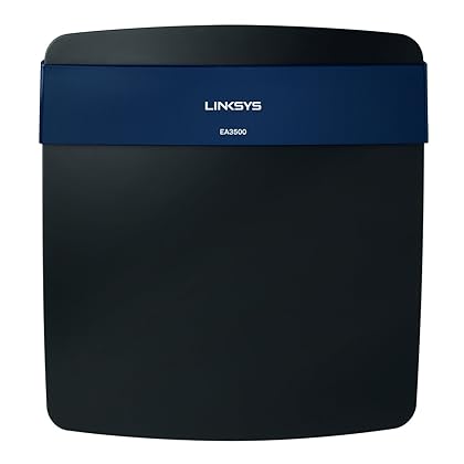 Linksys EA3500 - Dual-Band N750 Router with Gigabit and USB (Renewed)