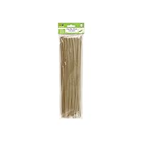 Krafty Kids GC024A, Chenille Stems, Pipe Cleaners, 6mm by 12in, Beige, 40-Piece, 1/4