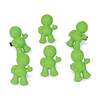 Little Joe 96416-6PK Green Apple Scent Car Air Freshener A/C Vent Clip Uses Alcohol-Free Fragrance Oil is Non Hazardous and Non Toxic, Pack of 6