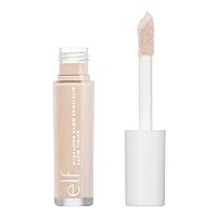 e.l.f. Hydrating Camo Concealer, Lightweight, Full Coverage, Long Lasting, Conceals, Corrects, Covers, Hydrates, Highlights, Fair Beige, Satin Finish, 25 Shades, All-Day Wear, 0.20 Fl Oz