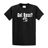 Got Bass T-Shirt Got Bass? Fishing Fisherman Fish Tee Small Large Mouth Outdoors Lake Boat