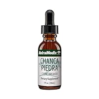 NutraMedix Chanca Piedra Stone Breaker Drops - Bioavailable Herbal Supplement for Kidney, Gallbladder & Urinary System Support with Chanca Piedra Extract - Liquid Leaf & Stem Extract (1oz / 30ml)