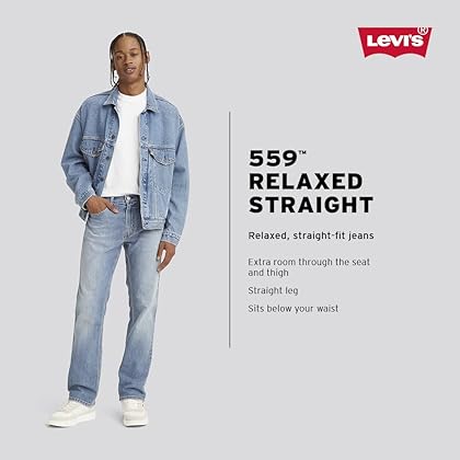 Levi's Men's 559 Relaxed Straight Jeans (Also Available in Big & Tall)