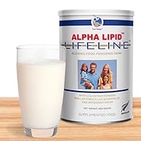 Alpha Lipid Lifeline Colostrum Powder 450g Blended Milk Powder Drink - Supplemented Food Shake