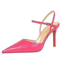 Women's Pumps Shoes One-Line Buckle Strap Kitten Heel Hollow Sexy Casual Fashion Comfortable