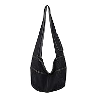 Yohora Denim Shoulder Bag Casual Style Lightweight Retro Travel Shopper  Crossbody Handbag for Teen Girls Women