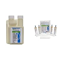 73654 Demand CS Insecticide, 8oz, Beige & advion 383920 4 Tubes and 4 Plungers Cockroach German Roach Pest Control Inse, Brown
