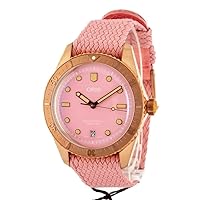 Oris Divers Sixty-Five Bronze Pink Dial & Textile Strap Unisex Watch - Model Number: 01 733 7771 3158-07 3 19 04BRS