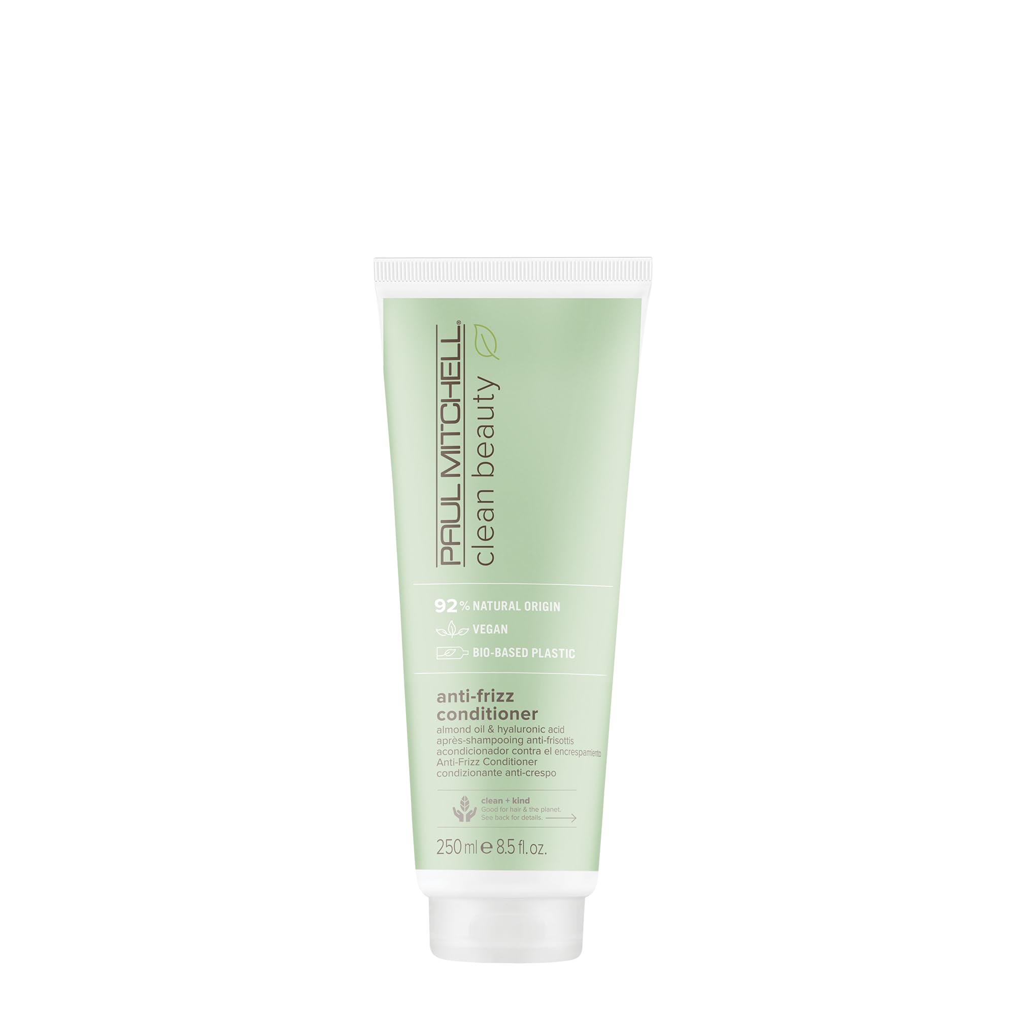 Paul Mitchell Clean Beauty Anti-Frizz Conditioner, Ultra-Rich Formula, Improves Elasticity, For Frizz-Prone Hair
