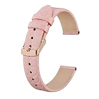 Genuine Leather Watch Band For Ladies Women 8mm 10mm 12mm 14mm 16mm 18mm 19mm 20mm Replacement Strap Stainless Buckle