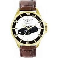 Mens Watch Gift for Fans of Black Car 42mm