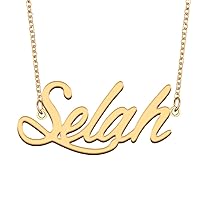 Name Necklace Gift for Her His Friend Fans Birthday Wedding Christmas Jewelry