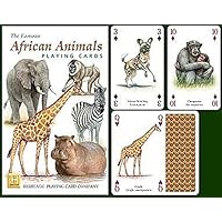 African Animals Playing Cards by Heritage Playing Card