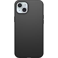 OtterBox iPhone 15 Plus and iPhone 14 Plus Symmetry Series Case - BLACK, snaps to MagSafe, ultra-sleek, raised edges protect camera & screen
