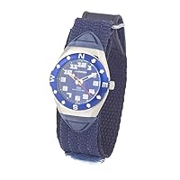 Mens Analogue Quartz Watch with Textile Strap CT7058M-02, Blue, Youth Large / 11-13, Strap