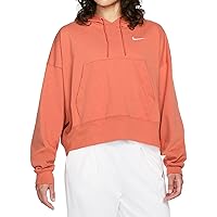 Nike Sportswear Women's Oversized Jersey Pullover Hoodie-S