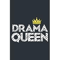 Drama Crown For Acting Theatre Broadway Actress Art: Notebook - Daily Planner Journal, To Do List Notebook, 120 Pages, 6.0 x 9.0 inches.