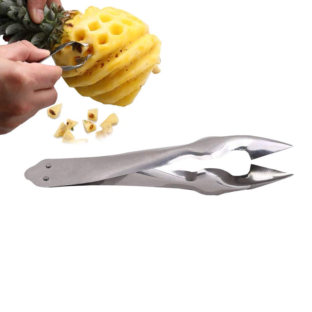 WINBOB 2PCS Practical Stainless Steel Cutter Pineapple Eye Peeler Kitchen Tools