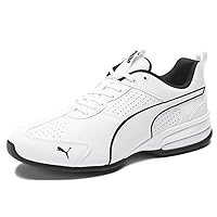 Puma Mens Tazon Advance Leather Running Sneakers Shoes - Grey