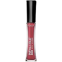 L'Oréal Paris Makeup Infallible 8 Hour Hydrating Lip Gloss, Bloom, 0.21 Fl Oz