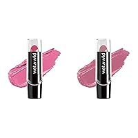 wet n wild Silk Finish Lip Stick, 0.13 Ounce - Pink Ice & Will You Be With Me? Pink, 0.13 Ounce