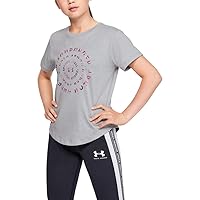 UA Rival Radial Youth X-Small Mod Gray Light Heather