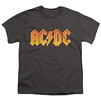 AC/DC Logo Youth Unisex Boy Girl Short Sleeve Graphic T-Shirt
