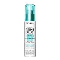 Face Primer, PhotoReady Prime Plus Face Makeup for All Skin Types, Blurs & Fills in Fine Lines, Infused with Salicylic Acid and AHA, Mattifying & Pore Reducing, 1 Oz