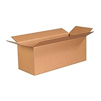 AVIDITI 24x9x9 Long Corrugated Boxes, Long, 24L x 9W x 9H, Pack of 25 | Shipping, Packaging, Moving, Storage Box for Home or Business, Strong Wholesale Bulk Boxes