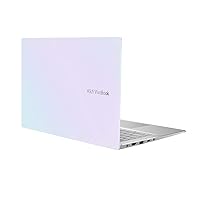 ASUS VivoBook S14 S433 Thin and Light Laptop, 14” FHD, Intel Core i5-10210U CPU, 8GB DDR4 RAM, 512GB PCIe SSD, Windows 10 Home, S433FA-DS51-WH, Dreamy White