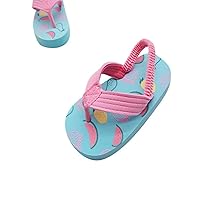 Holibanna Baby Girl Summer Sandals Anti-slip Soft Sole Shoes Slipper Cartoon Fruit Printing Flip Flop Princess Dress Footwear 22
