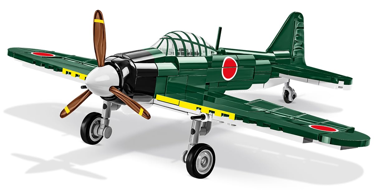 COBI Historical Collection WII Mitsubishi A6M2 Zero Japanese Fighter Plane