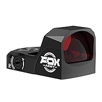 FXA12 PRO Multi-Reticle Micro Red Dot Sight for 507C/RMR Footprint Pistol - 2MOA Dot & 32MOA Circle Shake Awake Handgun Reflex Sight