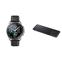Samsung Galaxy Watch 3 (41mm, GPS, Bluetooth, Unlocked LTE) Smart Watch + Wireless Charger Trio