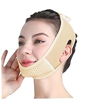 Double Chin Reducer, V Line Lifting Mask, Chin Strap for Double Chin for Women, Double Chin Strap Face Slimming, Double Chin, Soft Chin Strap for Women (Skin Color)