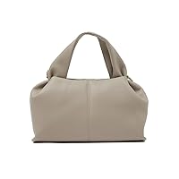 Women Satchel Purse Leather Dumpling Tote Bag Cloud Clutch Cloud Handbag Shoulder Bag With Removable Adjustable Straps