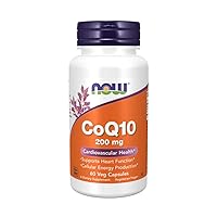 Supplements, CoQ10 (Coenzyme Q10) 200 mg, Cardiovascular Health*, 60 Veg Capsules