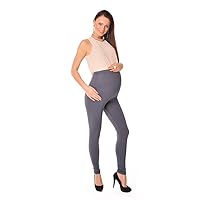 Leggings Pregnancy Belly Support Stretchy Long Over Bump Cotton Trousers for Pregnant Women 1050