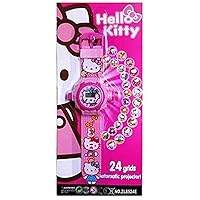 Hello Kitty - 24 Images Projector Watch Digital Wrist Watch For Boys And Girls Gift X-Mas Gift