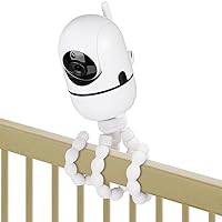 Tripod Baby Monitor Mount for HelloBaby HB65/HB40/HB6550/HB66/HB6339/HB6550 Pro, ANMEATE SM935E, Flexible Baby Camera Mount Attach Your Camera Wherever You Want