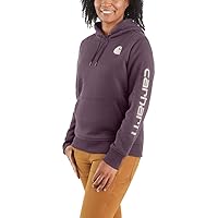 Carhartt Women's Clarksburg Graphic Sleeve Pullover Sweatshirt (Regular and Plus Sizes)