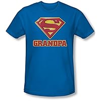 Superman - Mens Super Grandpa Slim Fit T-Shirt
