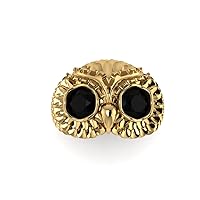 Demon Eye Owl Ring Retro Animal Open Owl Statement Ring Jewelry for Women Girls Men Ring Jewelry | Natural Gemstones | Valentine's Gift
