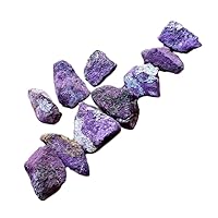 Purpurite from Namibia, South Africa - rough raw Crystal Healing Natural Metaphysical Gemstone - 10 piece set